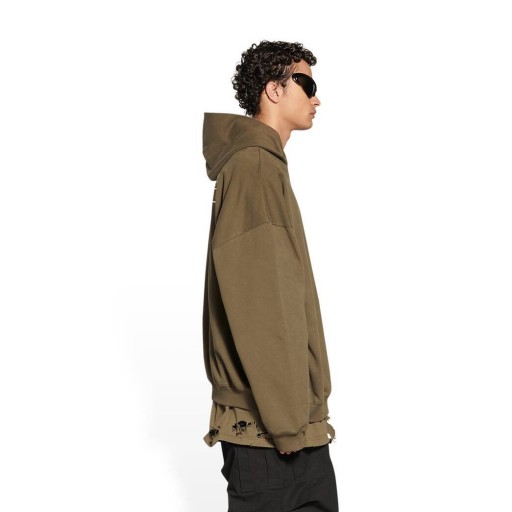 Men's Balenciaga Political Campaign Large Fit Hoodie