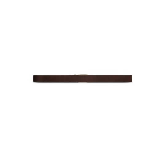 Men's Balenciaga Rounded Logo Plaque Belts Brown