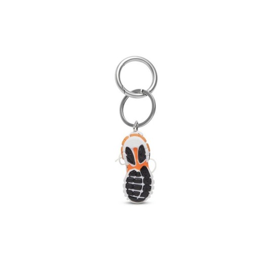 Men's Balenciaga Track Keyrings White
