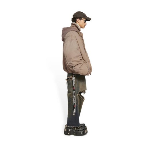 Men's Balenciaga Unity Bomber Jackets Beige