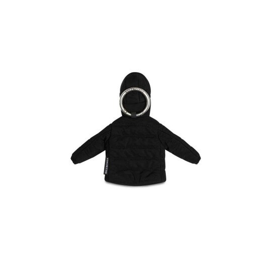 Women's Balenciaga Micro Parka Puffer Keyrings Black