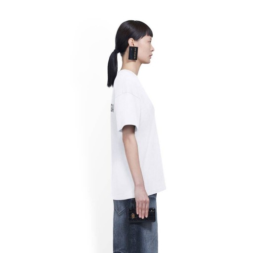 Women's Balenciaga Balenciaga Large Fit T Shirts White