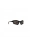 Men's Balenciaga Bat Rectangle Sunglasses Black