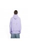 Men's Balenciaga Destroyed Hoodie Purple