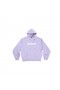Men's Balenciaga Destroyed Hoodie Purple