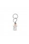 Men's Balenciaga Track Keyrings White