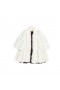 Women's Balenciaga A-line Coat Jackets White