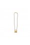 Women's Balenciaga Bag Necklace Jewelry Gold