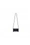 Women's Balenciaga Hourglass Crocodile Embossed Rhinestones Chain Strap Black