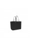Women's Balenciaga Signature Large East-west Bb Monogram Coated Canvas Tote Bags Black