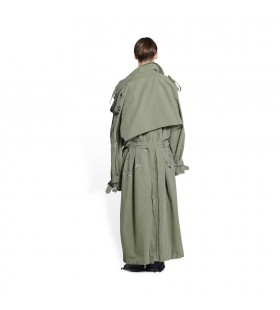 Men's Balenciaga Artist Trench Jackets Beige