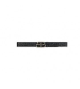 Men's Balenciaga Bb Large Belts Black