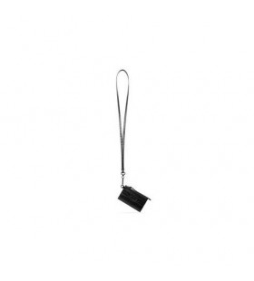 Men's Balenciaga Neo Classic Card Case On Keychain Cardholders Black