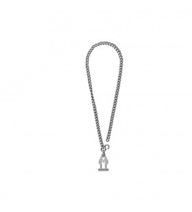 Men's Balenciaga Pride 22 Necklace Jewelry Silver
