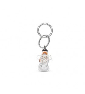 Men's Balenciaga Track Keyrings White
