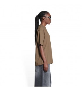 Women's Balenciaga Balenciaga Medium Fit T Shirts Beige