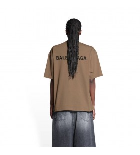 Women's Balenciaga Balenciaga Medium Fit T Shirts Beige