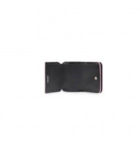 Women's Balenciaga Cash Mini Crocodile Embossed Wallets Fuchsia / Black
