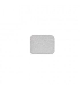 Women's Balenciaga Cash Sparkling Fabric Cardholders Silver