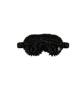 Women's Balenciaga Sleeping Mask Ruffle Equipment Black