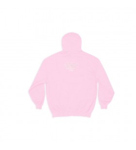Women's Balenciaga Bb Paris Icon Medium Fit Hoodie Pink