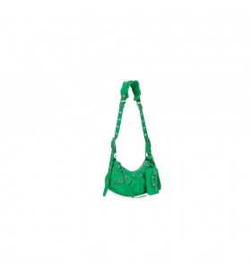 Women's Balenciaga Le Cagole Xs Shoulder Bags Green
