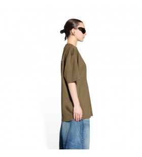 Women's Balenciaga Political Campaign Large Fit T Shirts