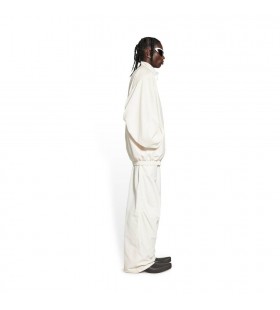 Women's Balenciaga Sporty B Oversized Tracksuit Jackets White