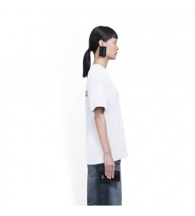 Women's Balenciaga Balenciaga Large Fit T Shirts White