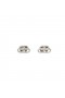 Mulheres Balenciaga Bb Stud Xs Brincos Jóias de Prata