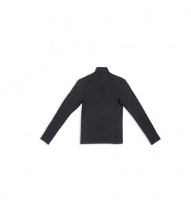 Os homens da Balenciaga 3b Ícone Desportivo Atlético de Gola alta Top de Manga comprida, Camisas Preto