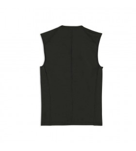 Os homens da Balenciaga 3b Ícone do Esporte sem Mangas Crewneck Superior Camisas Preto