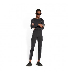Women's Balenciaga Long Sleeve Fitted Tops Black