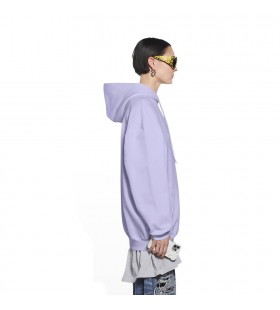Mulheres Balenciaga Campanha Política de Meio de Ajuste Capuz Roxo