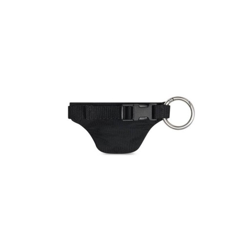 Férfi Balenciaga Micro Zsebadó Karkötő Keyrings Fekete