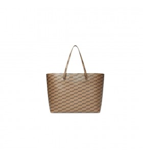 Férfi Balenciaga Aláírás Nagy Kelet-nyugati Bb Monogram Bevonatú Vászon Tote Bags Bézs