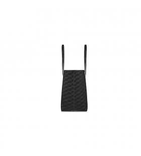 A nők Balenciaga Aláírás Nagy Kelet-nyugati Bb Monogram Bevonatú Vászon Tote Bags Fekete
