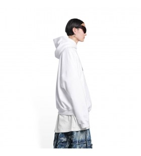 A nők Balenciaga Iszap Wide Fit Kapucnis Fehér