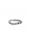 Bhfear Balenciaga Bb Deilbhín Gourmette Bracelet Jewelry Airgid