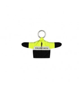 Bhfear Balenciaga Micrea Windbreaker Keyrings Dubh
