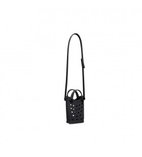 Donna Balenciaga Crocs Telefono Titolare Tracolla Mini Bag Nero
