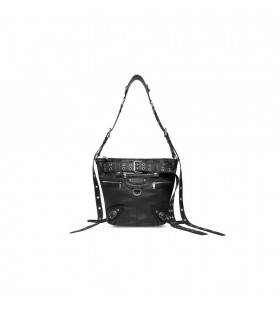 Uomo Balenciaga Emo Bucket Bag Tote Borse Nero