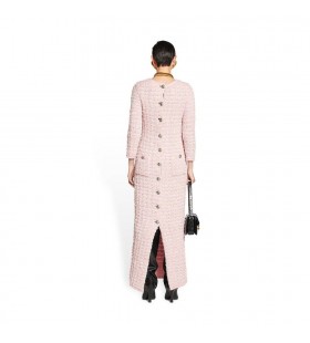 Donna Balenciaga Back-to-front Abito Gonne Rosa