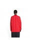 Kvinne Balenciaga Mini Allover Logo Cardigan Strikkevarer Rød