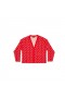 Kvinne Balenciaga Mini Allover Logo Cardigan Strikkevarer Rød