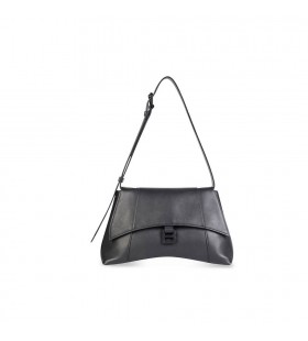 Kvinne Balenciaga Downtown Liten Skulder Vesker Svart