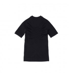 Ženské Balenciaga Športový B Crewneck Krátky Rukáv Atletický Topy Čierna