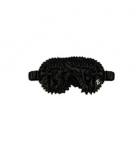 발렌시아 여성의 잠 Mask 주름 장비 Black