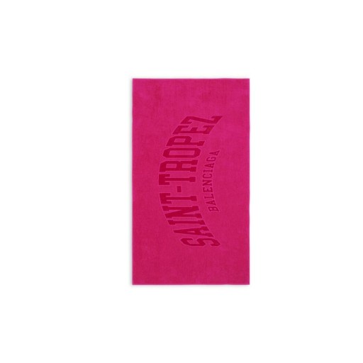 Kadın Balenciaga Şehirler Saint Tropez Havlu Mayo Pembe
