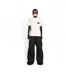 Kadın Balenciaga Kick Kargo Pantolon Siyah